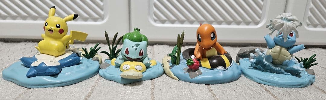 ポケモン ピカチュウ・フシギダネ・ヒトカゲ・ゼニガメ フィギュア 4点セット ポケモン ピカチュウ・フシギダネ・ヒトカゲ・ゼニガメ フィギュア 4点