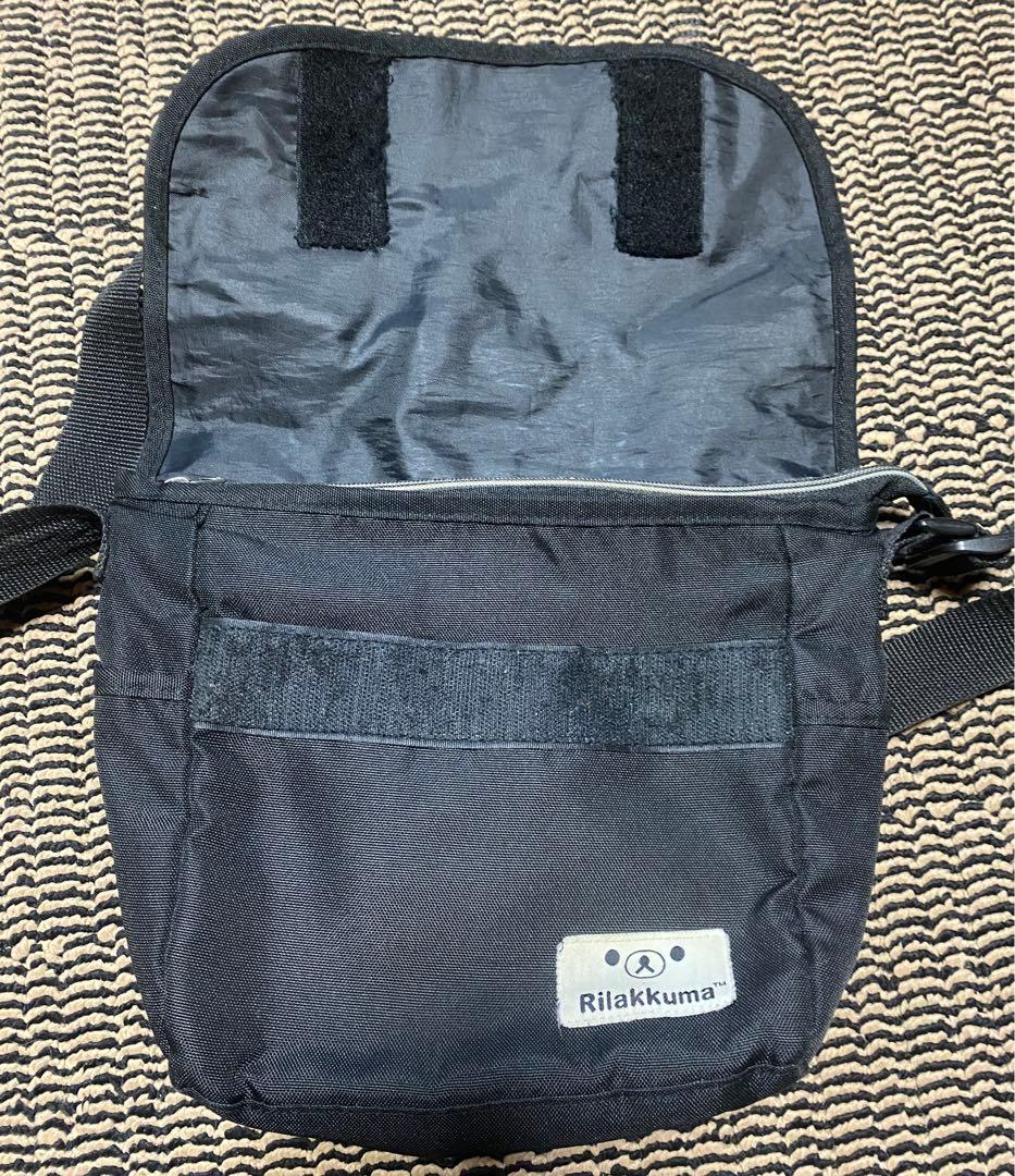 【レア】リラックマ 耳付き 可愛い ショルダーバッグ 黒 Rilakkuma