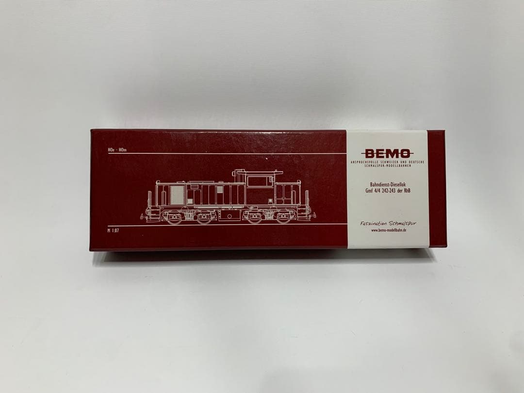 Bemo 1389 RhB Gmf 4/4 243 ディーゼル機関車 HOm