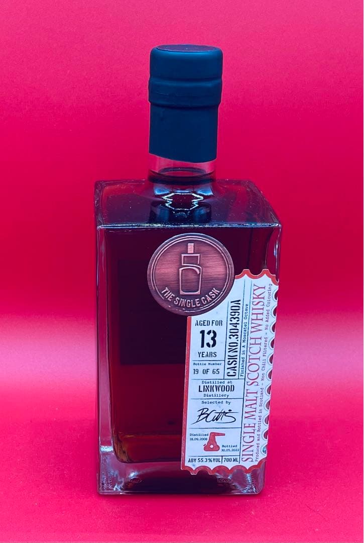 お得！】リンクウッド 13年 2008 シングルカスク スペイサイド