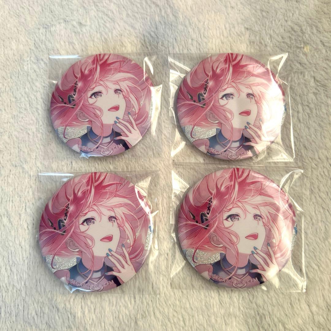 プロセカ グリッター缶バッジ 46c 巡音ルカ - メルカリ