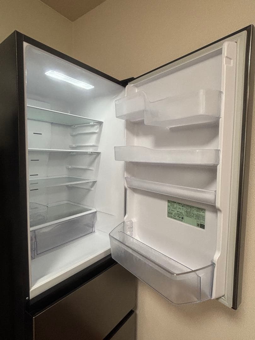 HITACHI R-V38V(S) 375L 冷蔵冷蔵庫　右開き