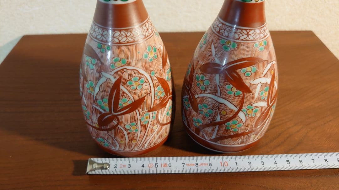 九谷焼 九谷 古九谷 飯田屋 宮本屋窯 赤絵 華草の図 江戸期