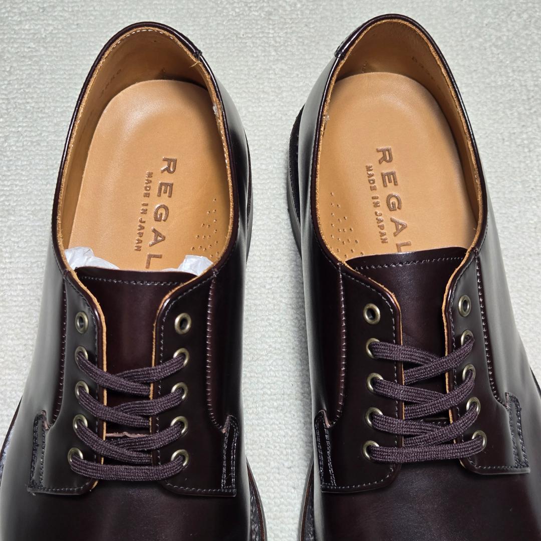 靴 REGAL NEW Classic Plain toe 02BLCB 24.5