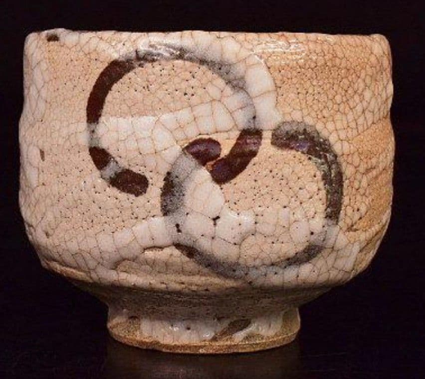 B80s 川崎和楽造「飾り馬 香合」共箱干支十二支茶道具香道具