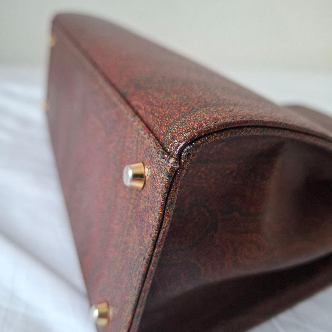 【美品】ETRO エトロ ハンドバッグ ショルダー 斜め掛け レディース