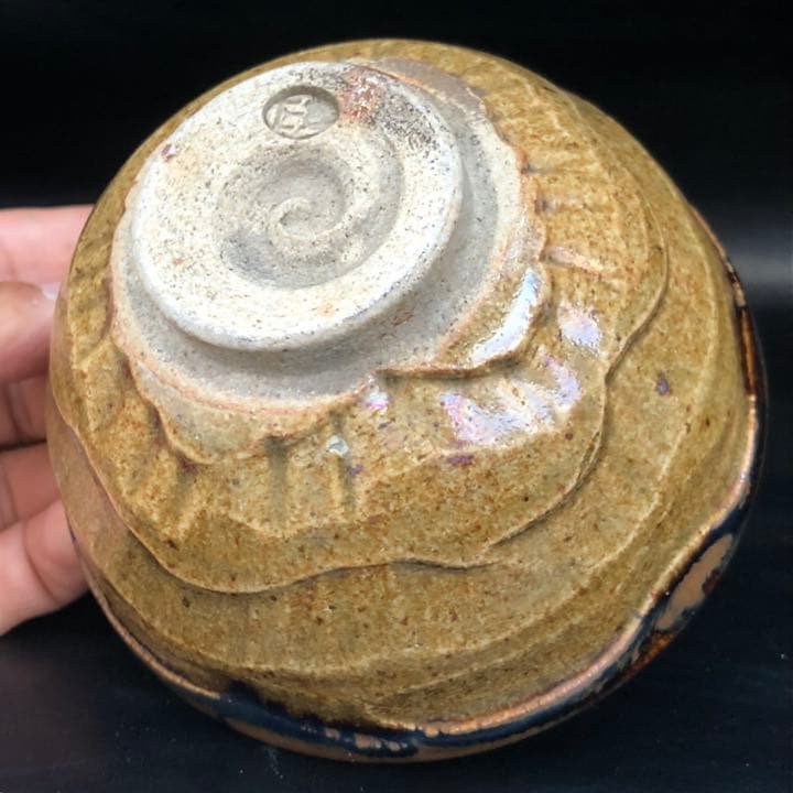 古美術◼️蔵から出て来た雰囲気のある謎の抹茶茶碗、茶道具