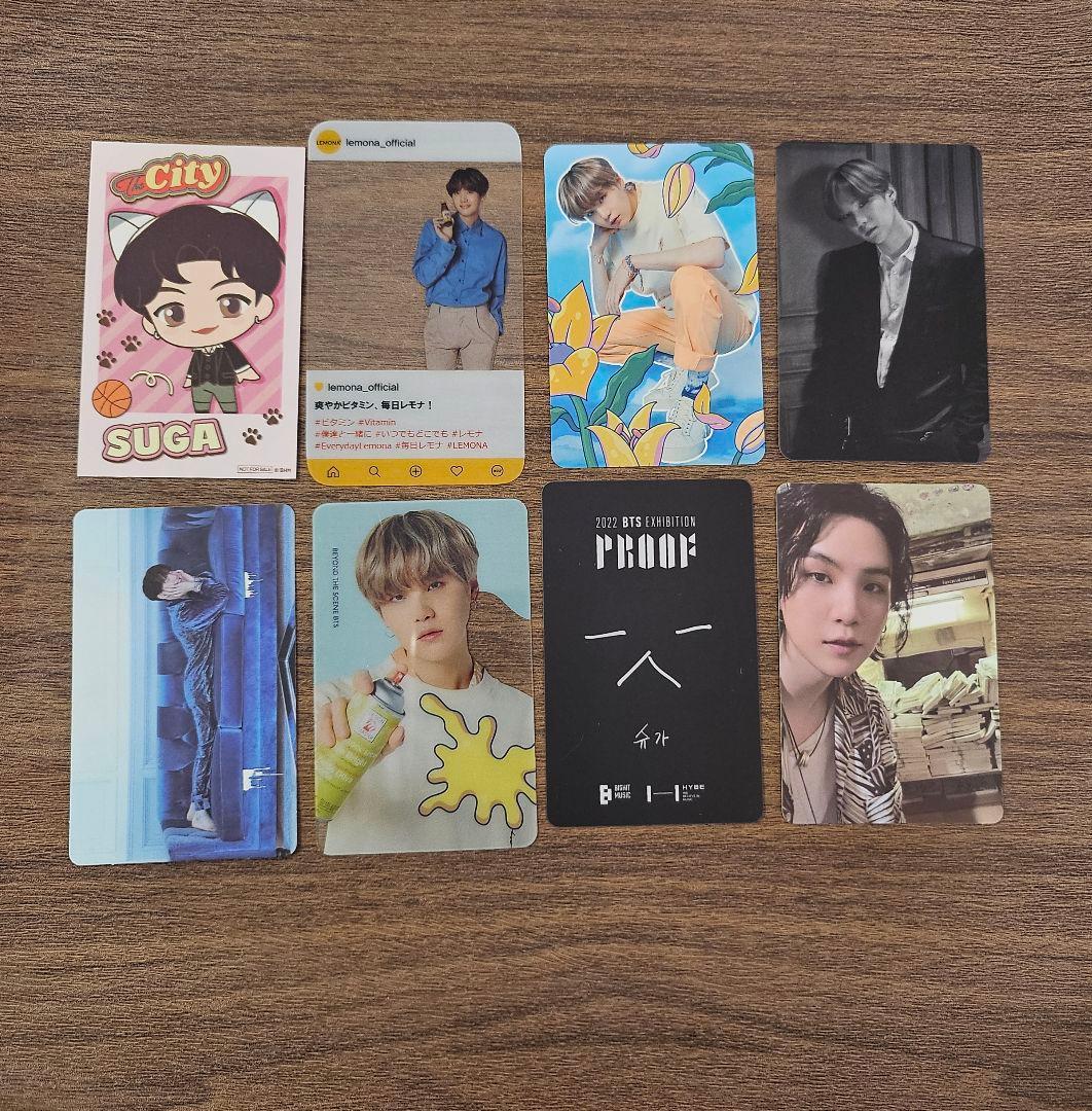 BTS AgustD SUGA ユンギ 特典 USA 限定 トレカ フォトカード