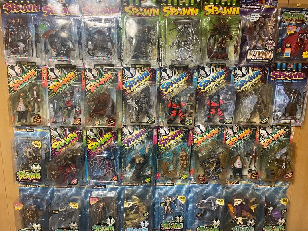 引退品 spawn アメコミ フィギュア レトロ レア まとめ売り 68個