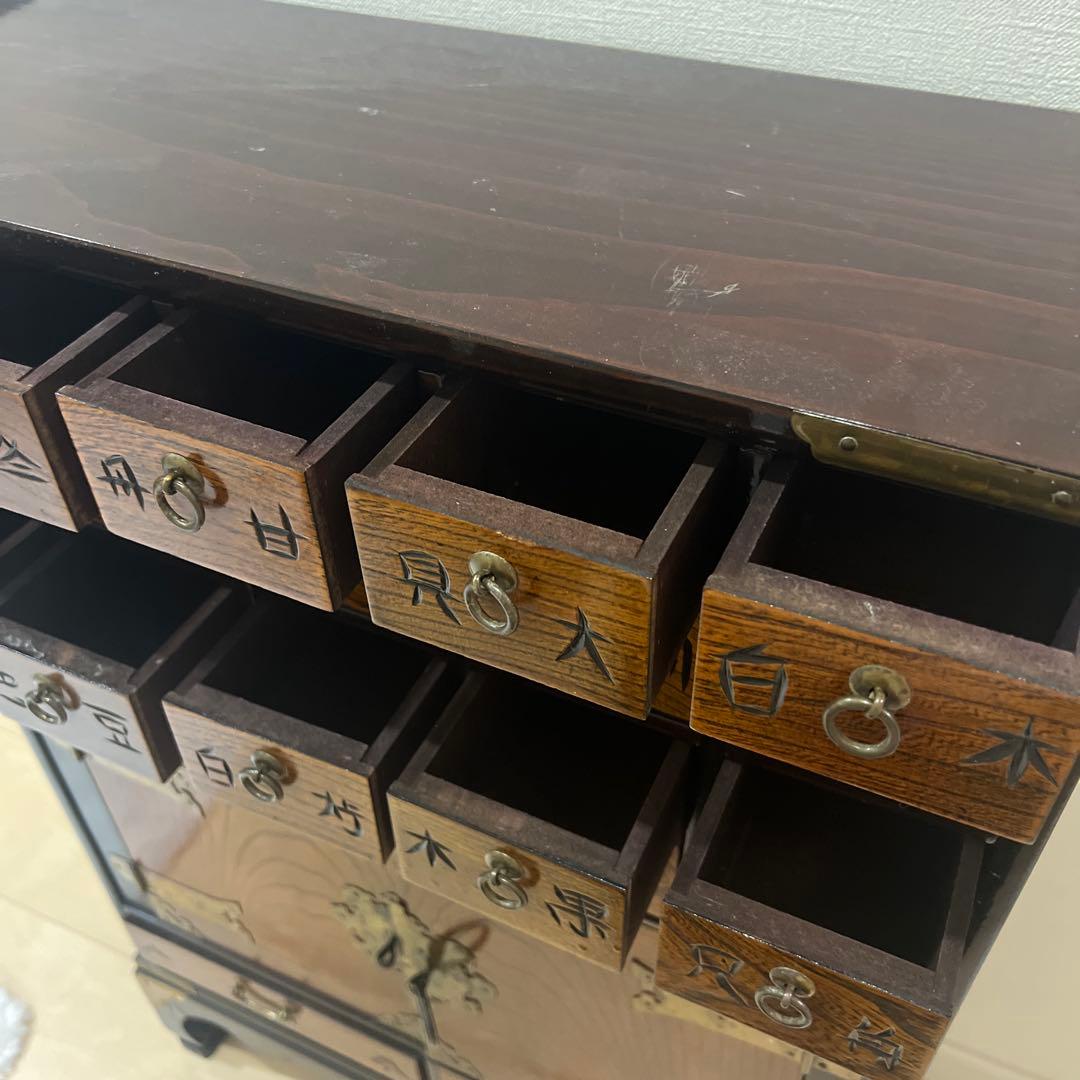 希少】李朝家具 薬箪笥（ヤクジャン）韓国アンティーク タンス