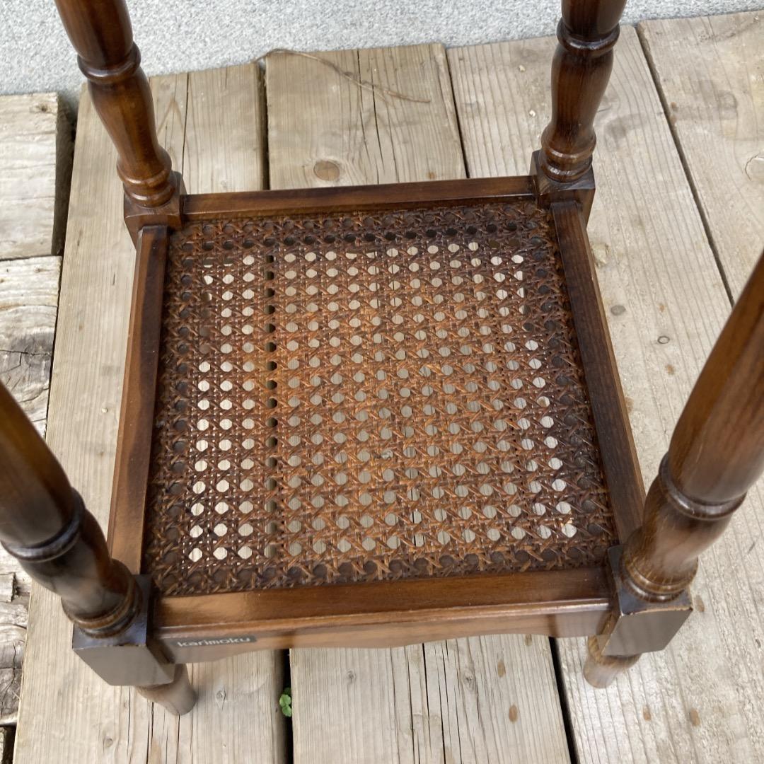 名古屋近郊配送無料】カリモク KARIMOKU コロニアル サイドテーブル