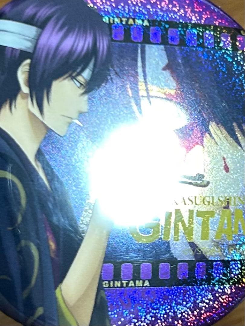 銀魂 クリスタライト缶バッジ 高杉晋作 - メルカリ