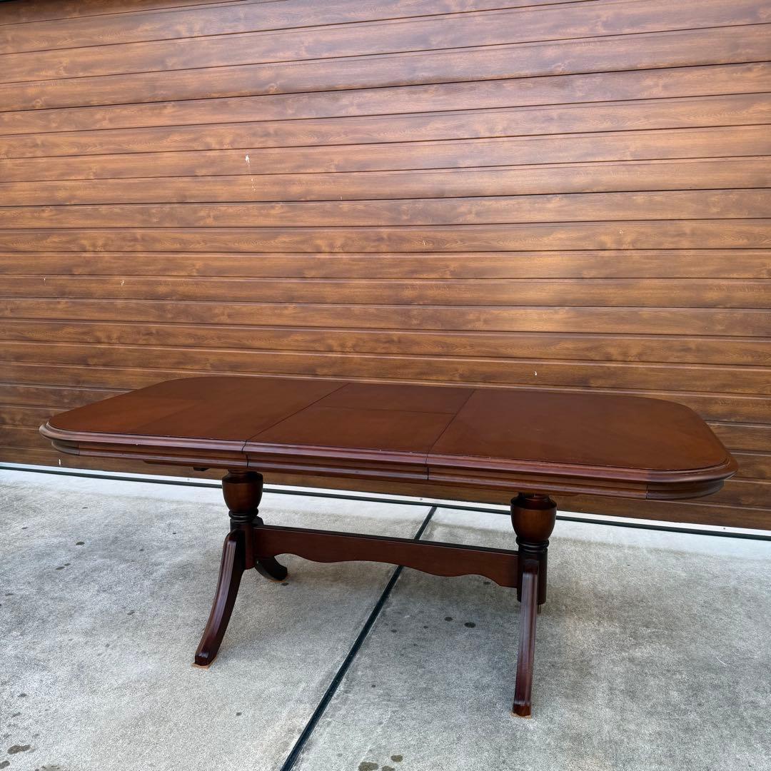 美品 マルニ ダイニングテーブル 地中海 エクステンション