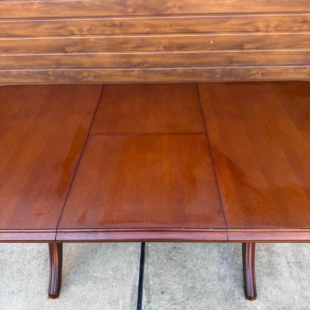 美品 マルニ ダイニングテーブル 地中海 エクステンション