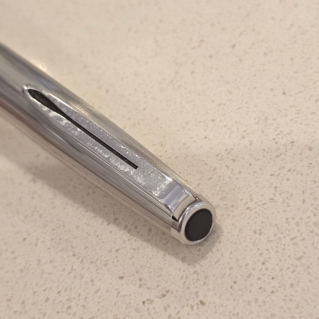 Aurora アウロラ ヴィンテージ万年筆 シルバー