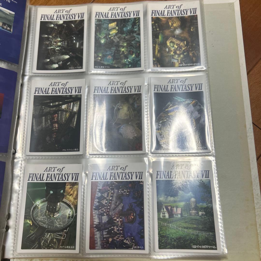 【初版】ファイナルファンタジー7 カードダス 140枚コンプリート　特典付