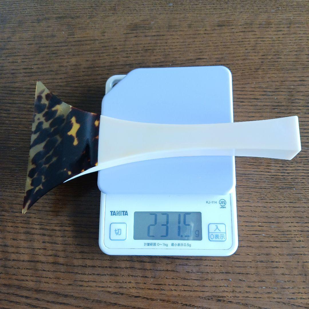 「値引き」地唄用　三味線鼈甲撥 津山撥　七五