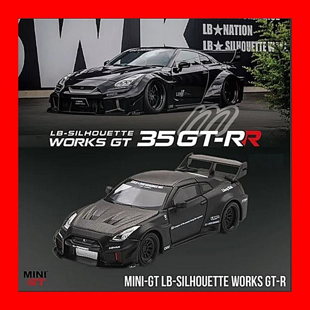リバティウォーク 日産 GTR R35 LB ワークス マッドブラック