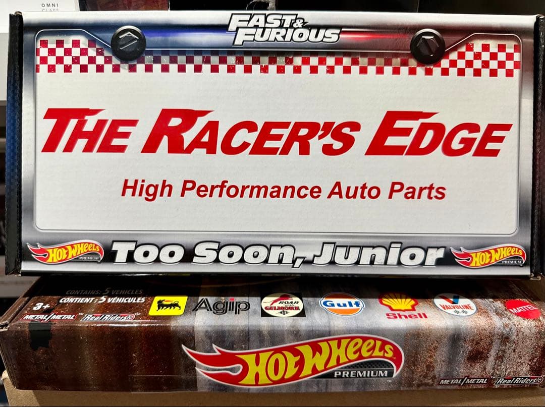 ホットウィール　ワイルドスピード　RACER'S EDGE ヴィンテージオイル
