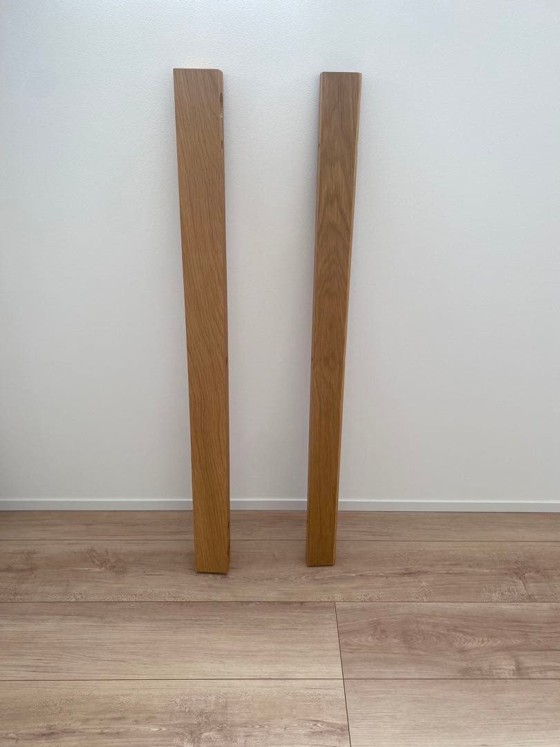 2024年購入｜無印良品 リビングでもダイニングでもつかえるテーブル　オーク材