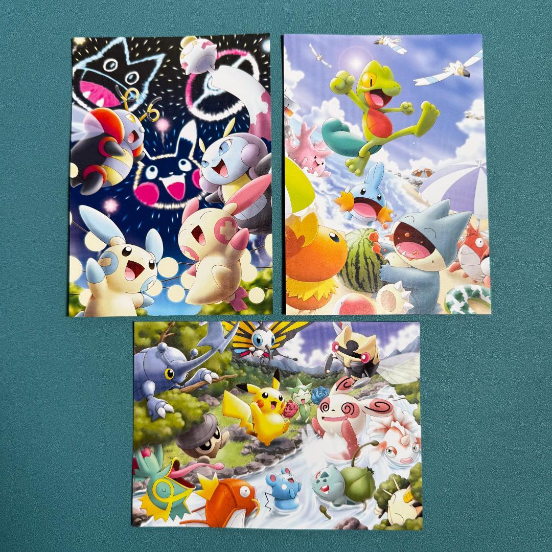 非売品 ポケモンだいすきクラブ ポストカード 3枚セット - メルカリ
