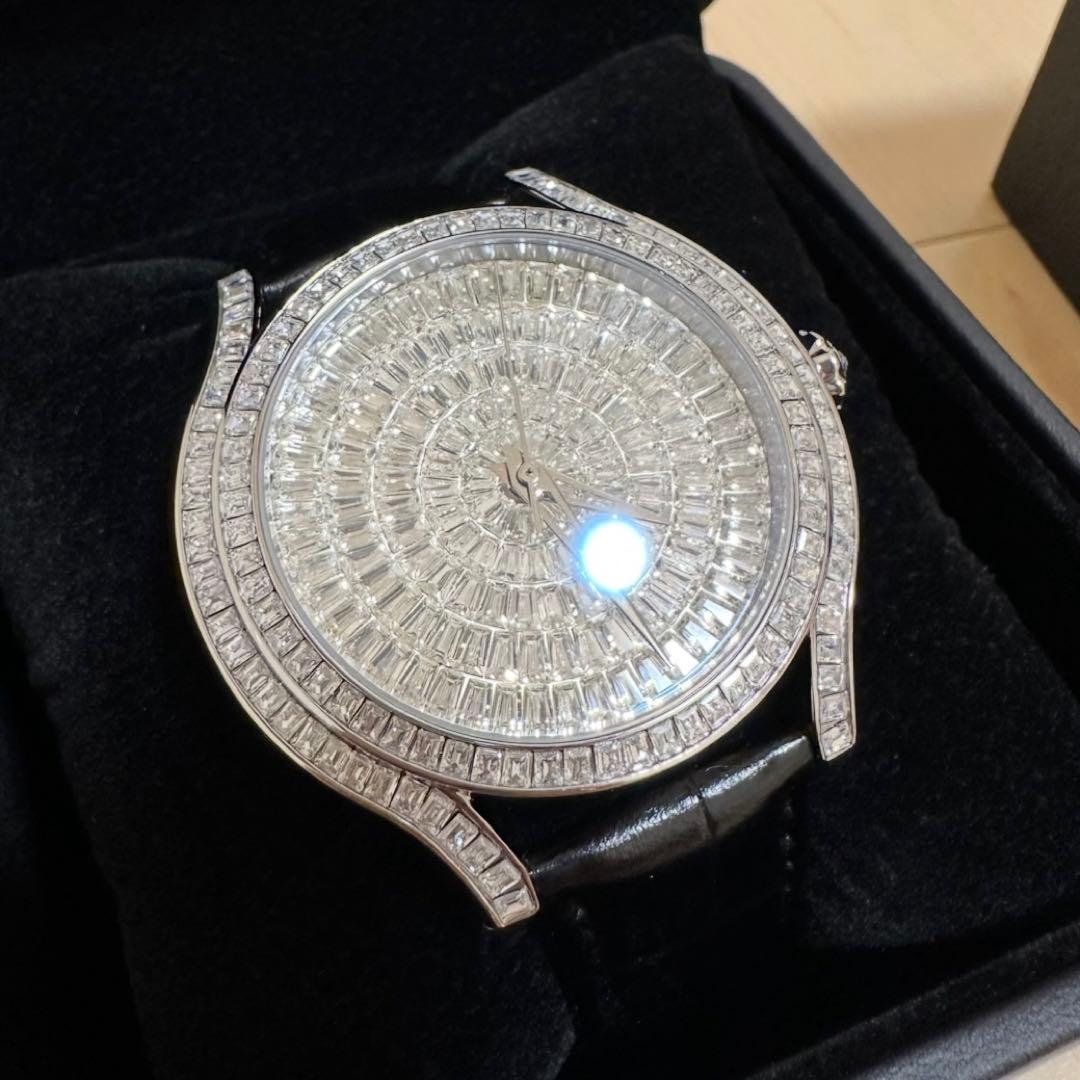 腕時計 フルダイヤ GACKT TAUJAN タウジャン VARTIX