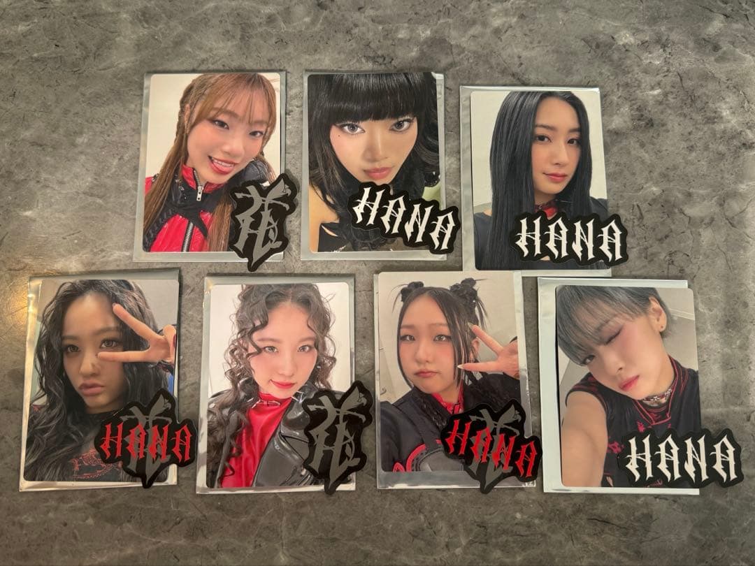 HANA トレカ コンプリート セット デビュー直前イベント ノノガ