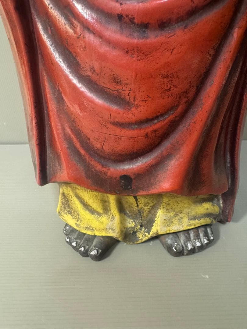 2392 九谷焼 達磨大師像 置物 仏教美術 時代物 - メルカリ