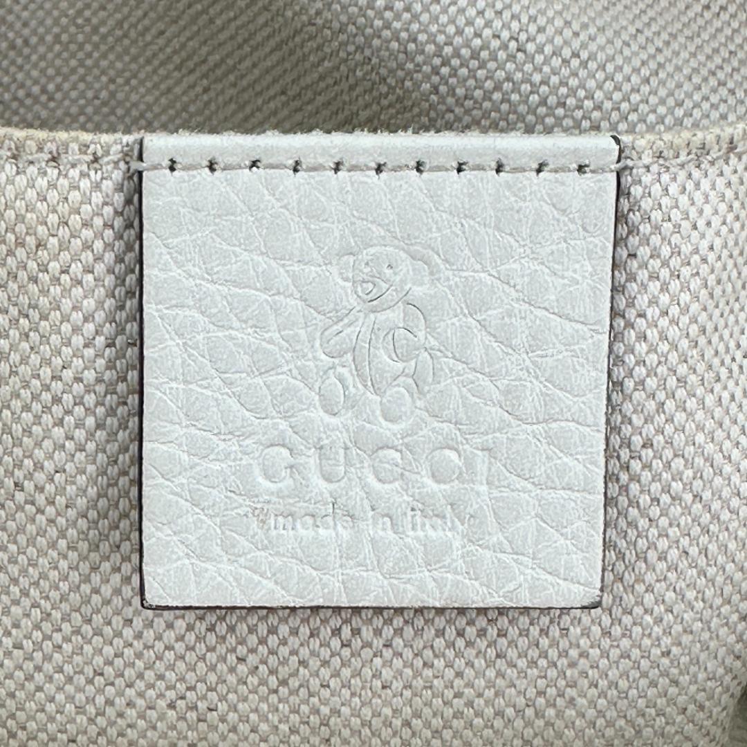 【保存袋付】GUCCI ソーホー アイボリー ハンドバッグ ミニバッグ