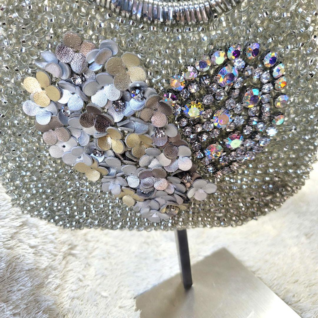 ANTEPRIMA アンテプリマ ワイヤーバッグ シルバー ビジュー ハート