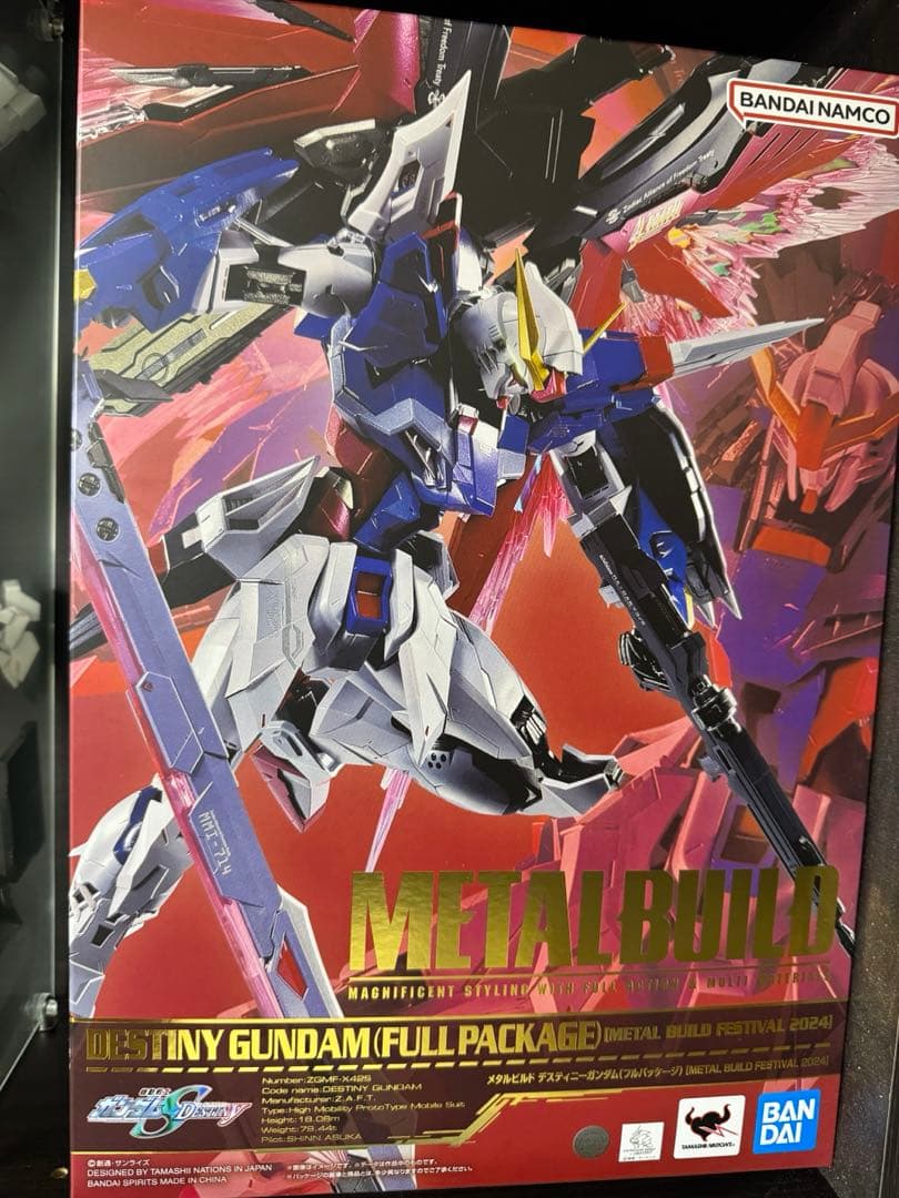 メタルビルド　ディスティニーガンダム　2024 フルパッケージ
