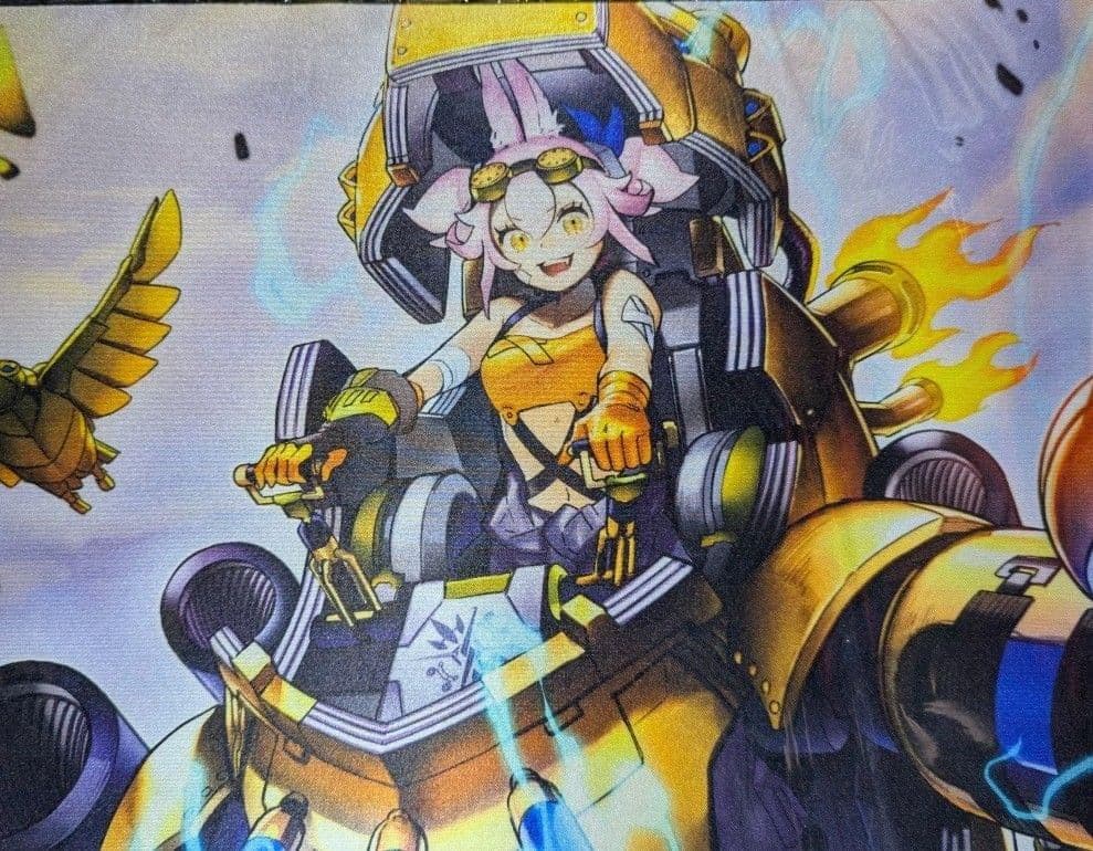 未開封 鉄獣戦線 塊撃のベアブルム プレイマット 遊戯王 公式品　アジア