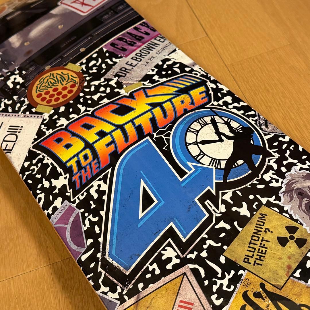 【未開封】バック・トゥ・ザ・フューチャー 40周年記念 アートスケートボード