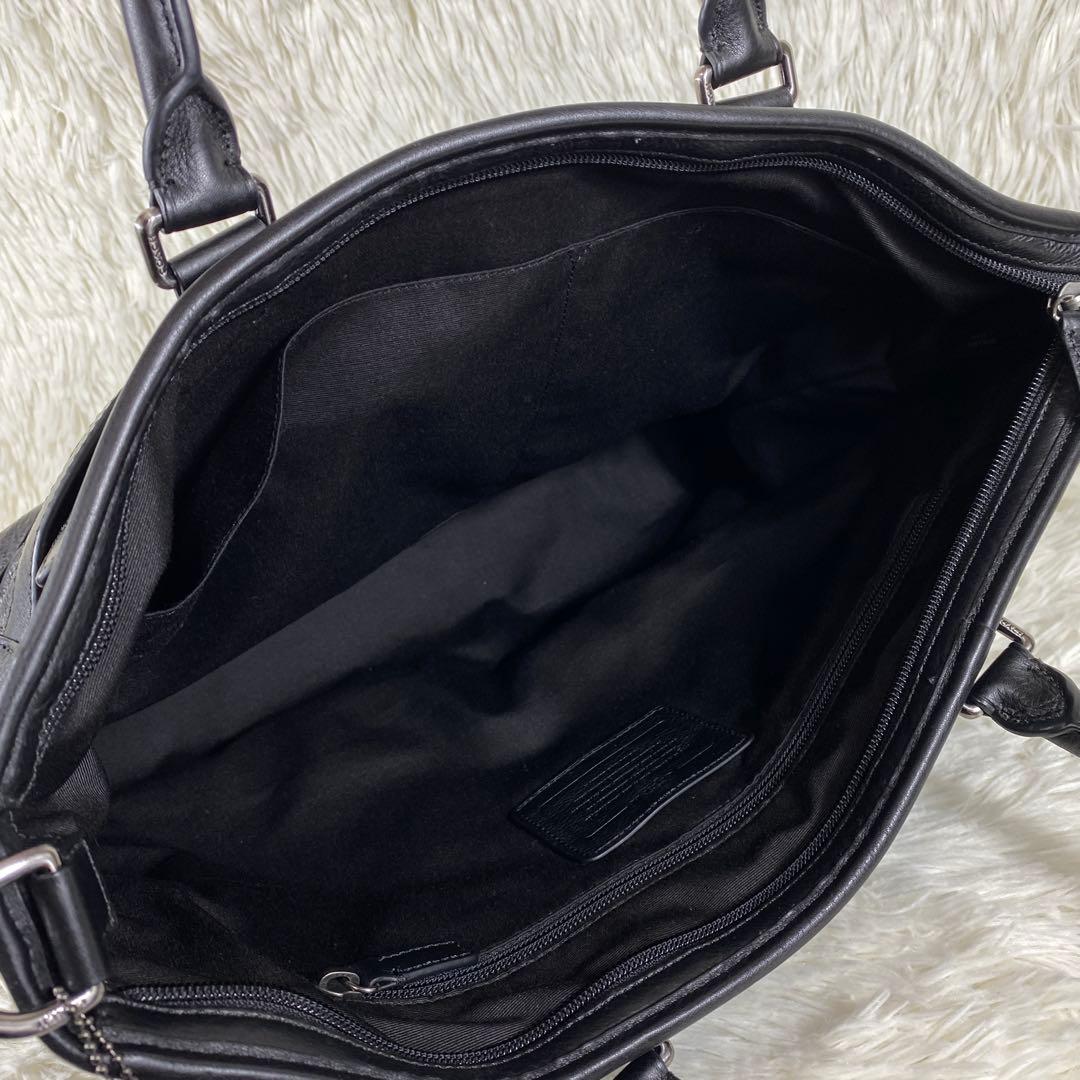 『COACH』レザー ビジネストート ビジネスバック