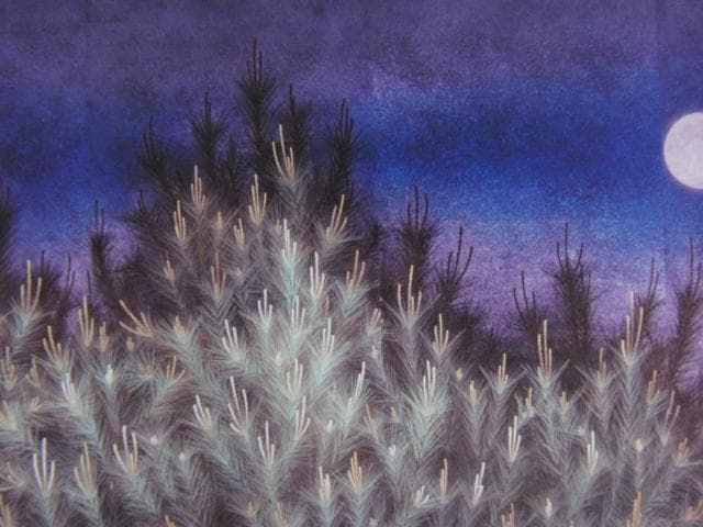 泉東臣、寂光、希少な額装用画集より、新品高級額装付、状態良好