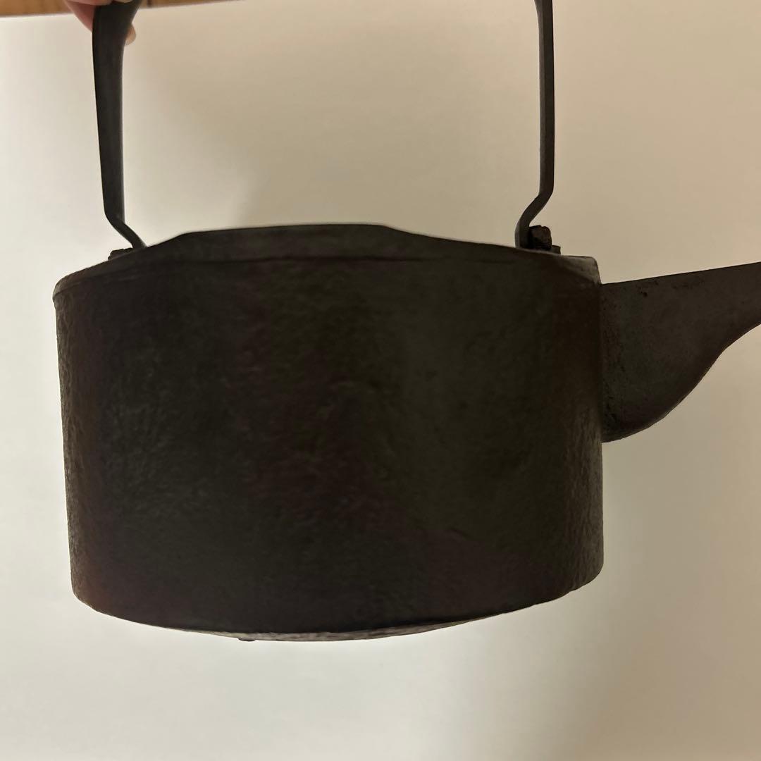 茶道茶懐石燗鍋七宝地紋釜師道彦