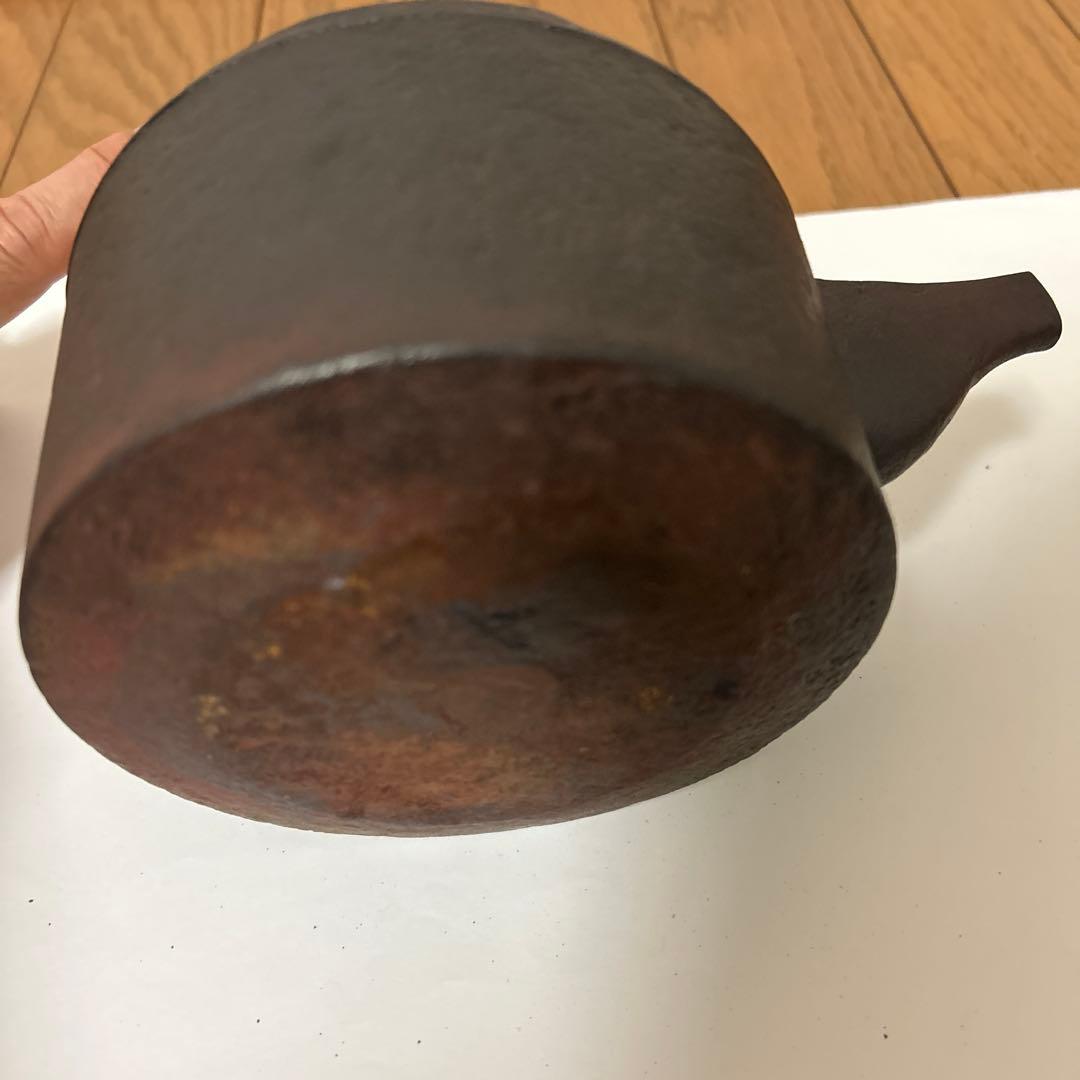 茶道 茶懐石 燗鍋 七宝地紋 釜師 道彦