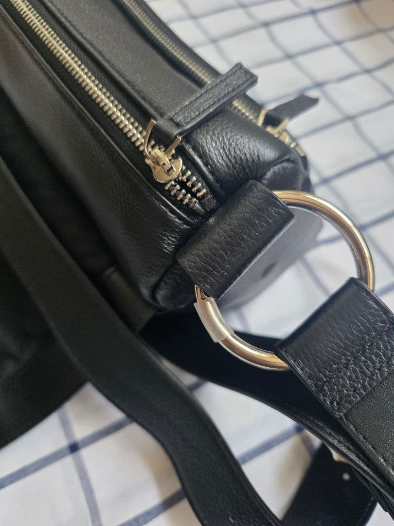 ビアズリー ドットブラックショルダーバッグ ボデイバック