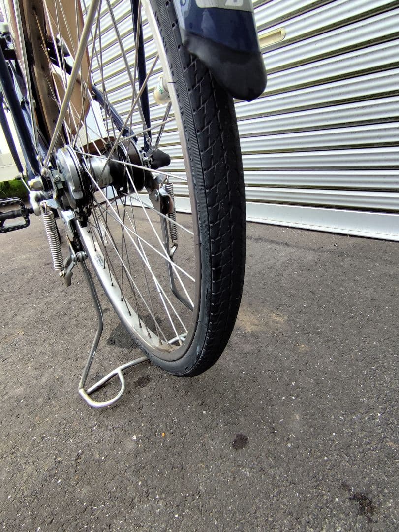 ブリヂストン　フロンティア　ベルト駆動チェーン交換不要　電動アシスト自転車