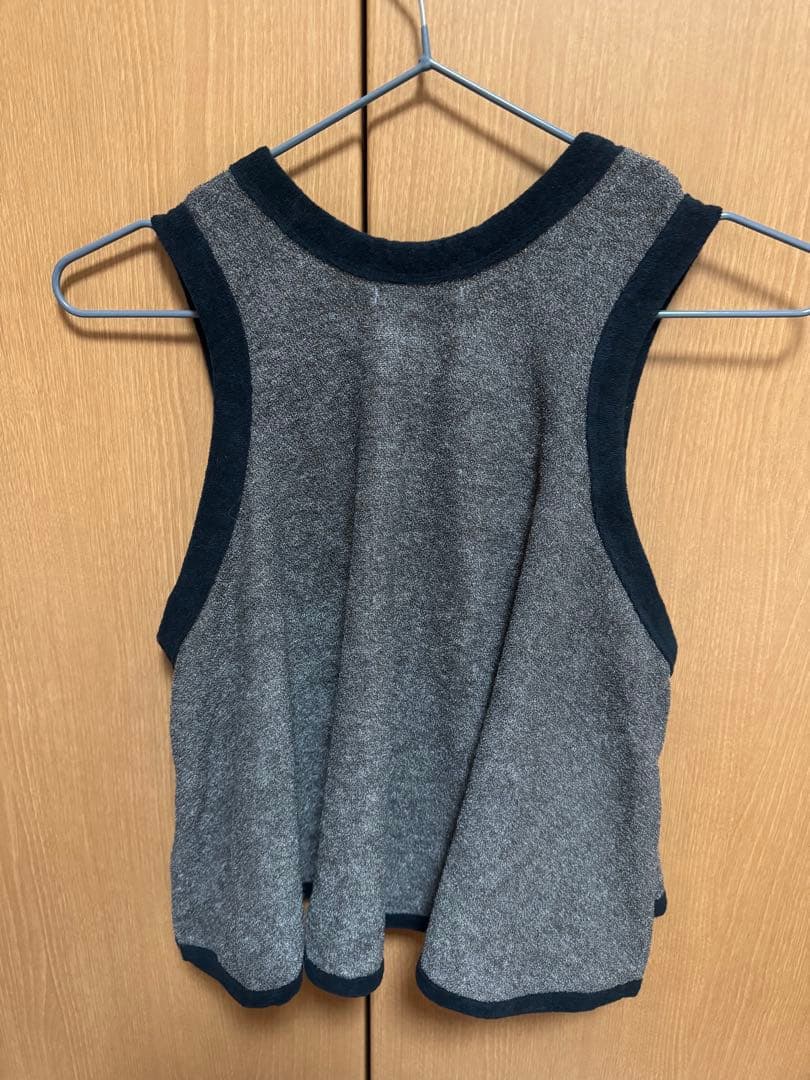 トップス CLANE PILE FLARE TANK TOPS
