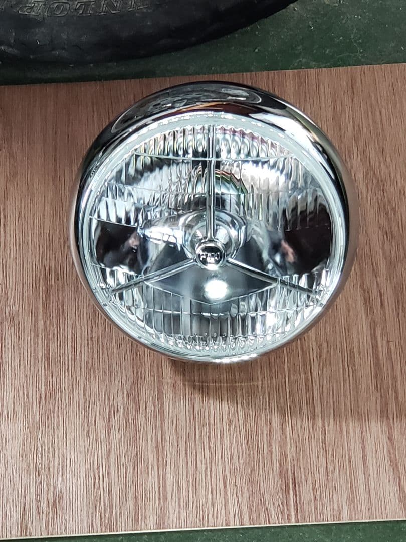 SR400 ルーカスタイプ 砲弾型 ヘッドライト ルーカス カフェ ペイトン