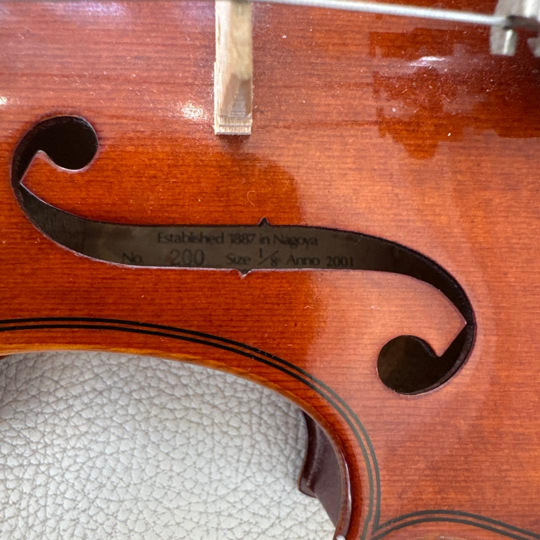 Suzuki スズキ 1/8 分数バイオリン No.200