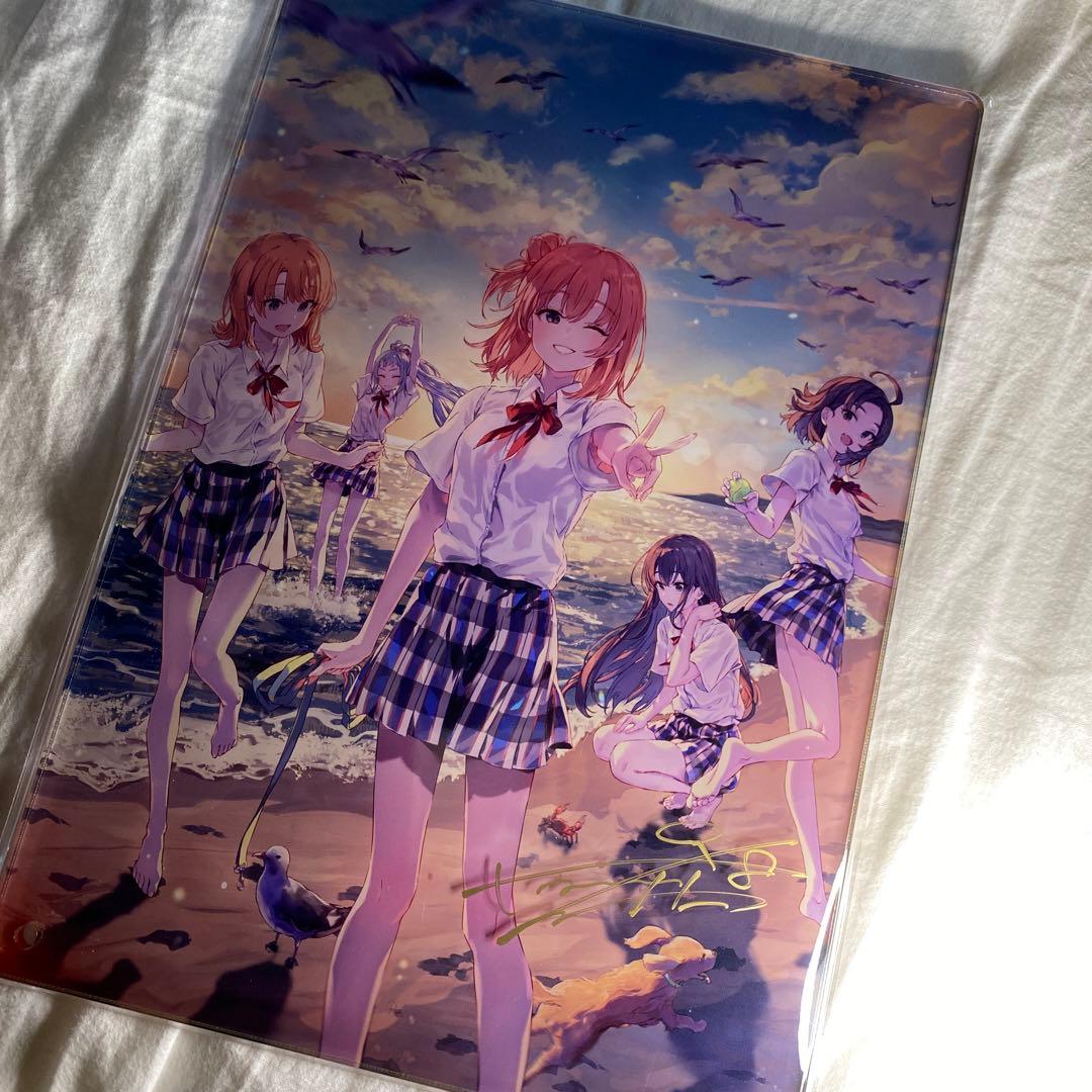 c104 ぽんかん⑧ アクリルボード直筆サイン入り俺ガイル