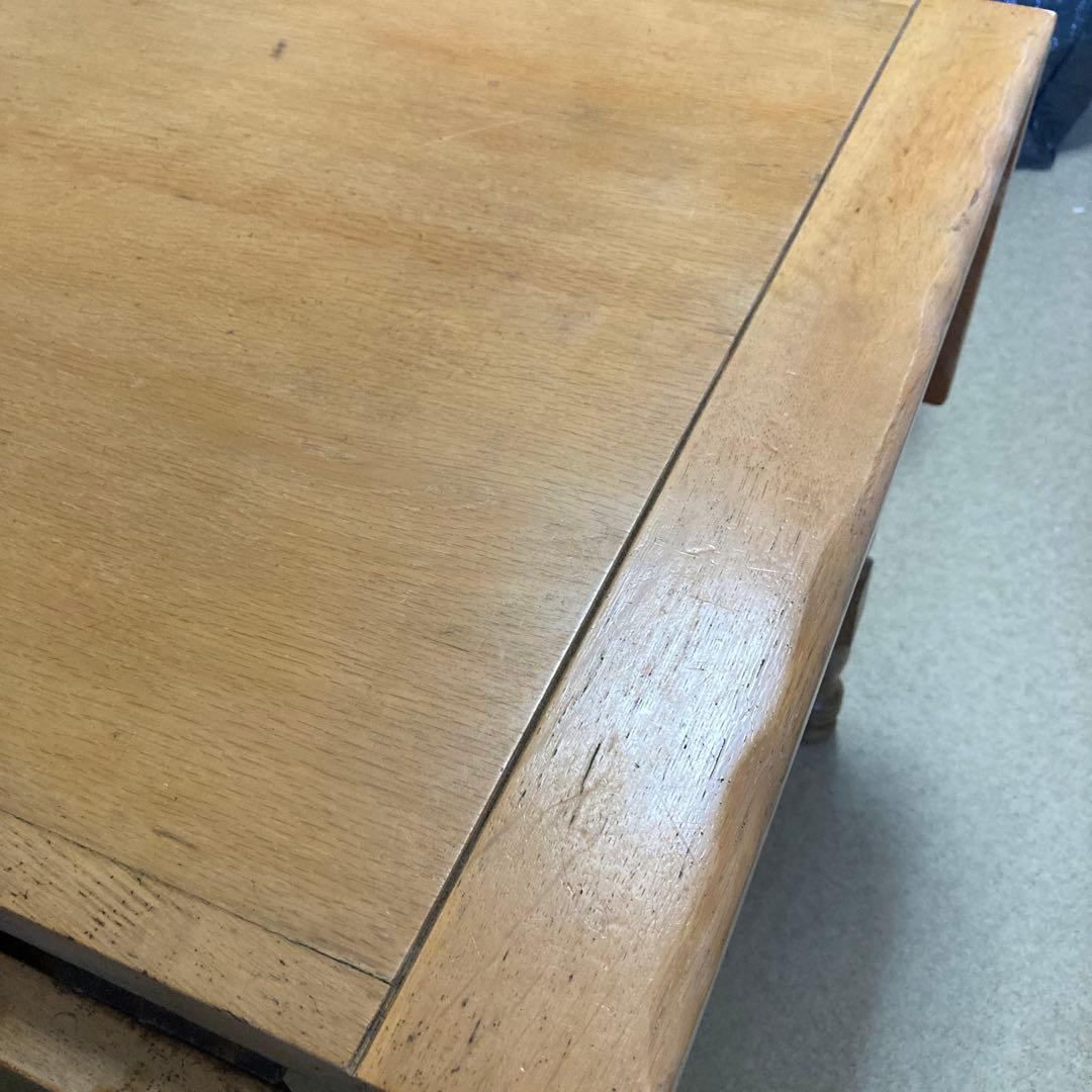 送料込み　ダイニングテーブル　直接引取り可　ヴィンテージ　アンティーク