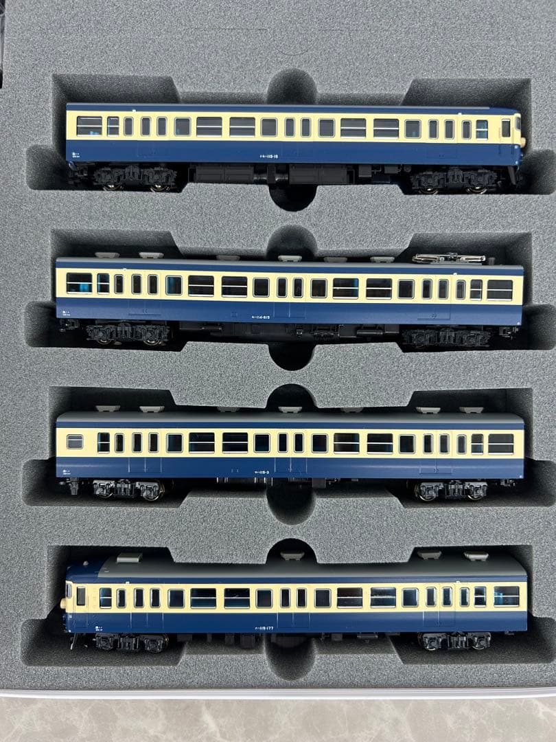 KATO 115系800番台 横須賀色 4両基本.4両増結セット 全8両