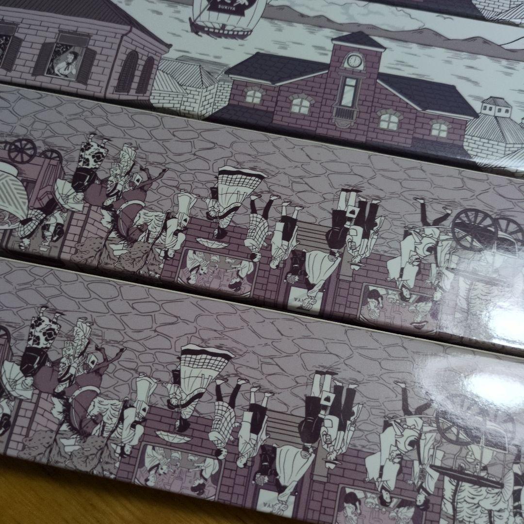 すき家　箸　4個セット　赤