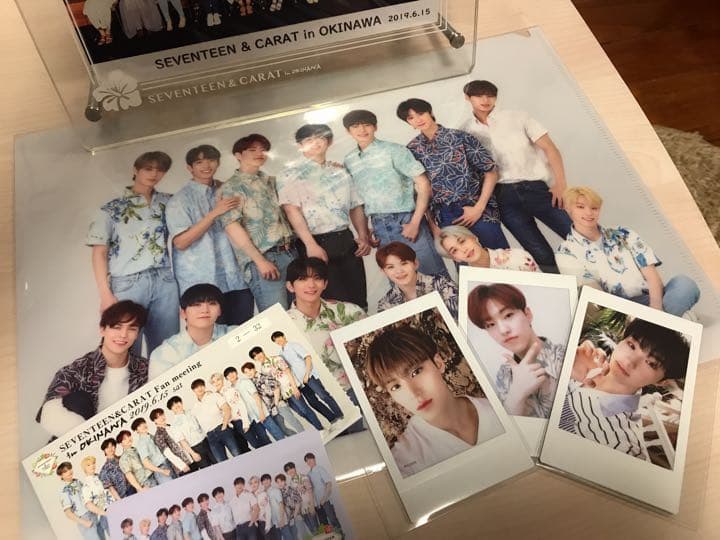 seventeen ジョンハンCARAT 2019 沖縄旅行チェキトレカ
