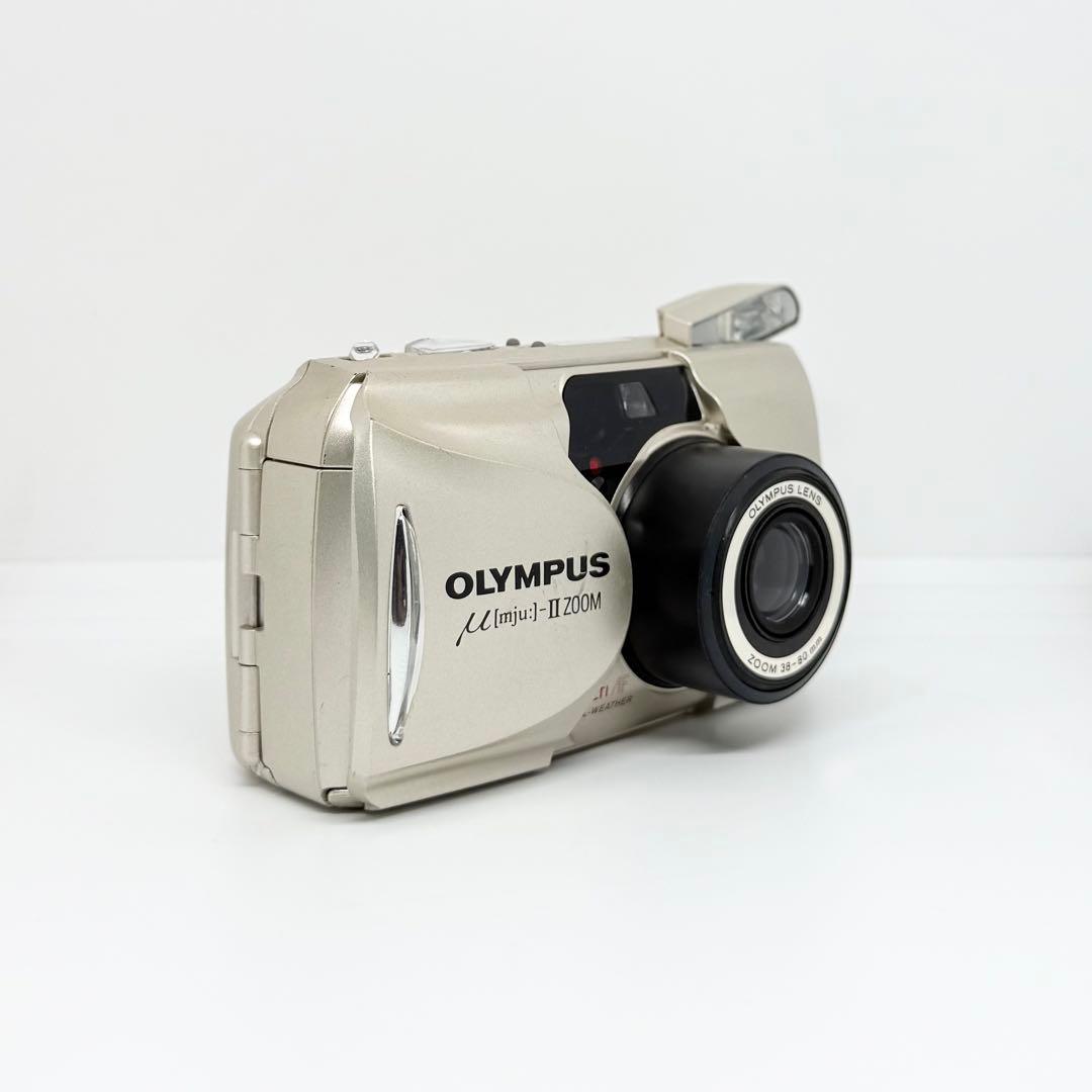 【完動品】OLYMPUS μ -II ZOOM フィルムカメラ 動作確認済み