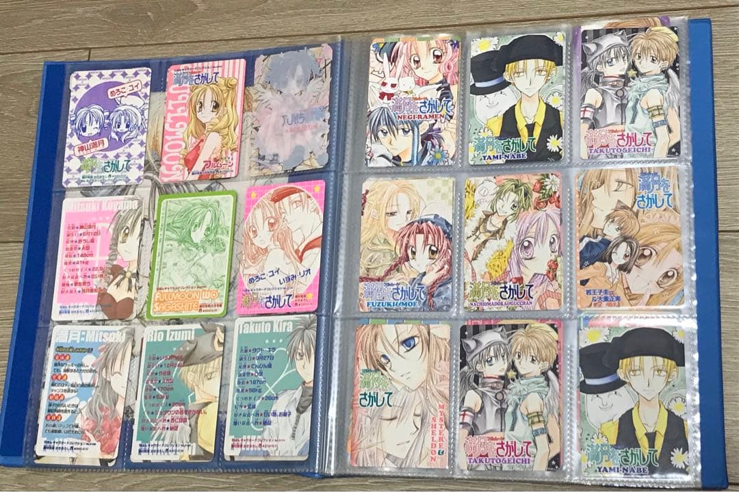 りぼん キャラクターカードコレクション 満月をさがして ファイル 種村有菜