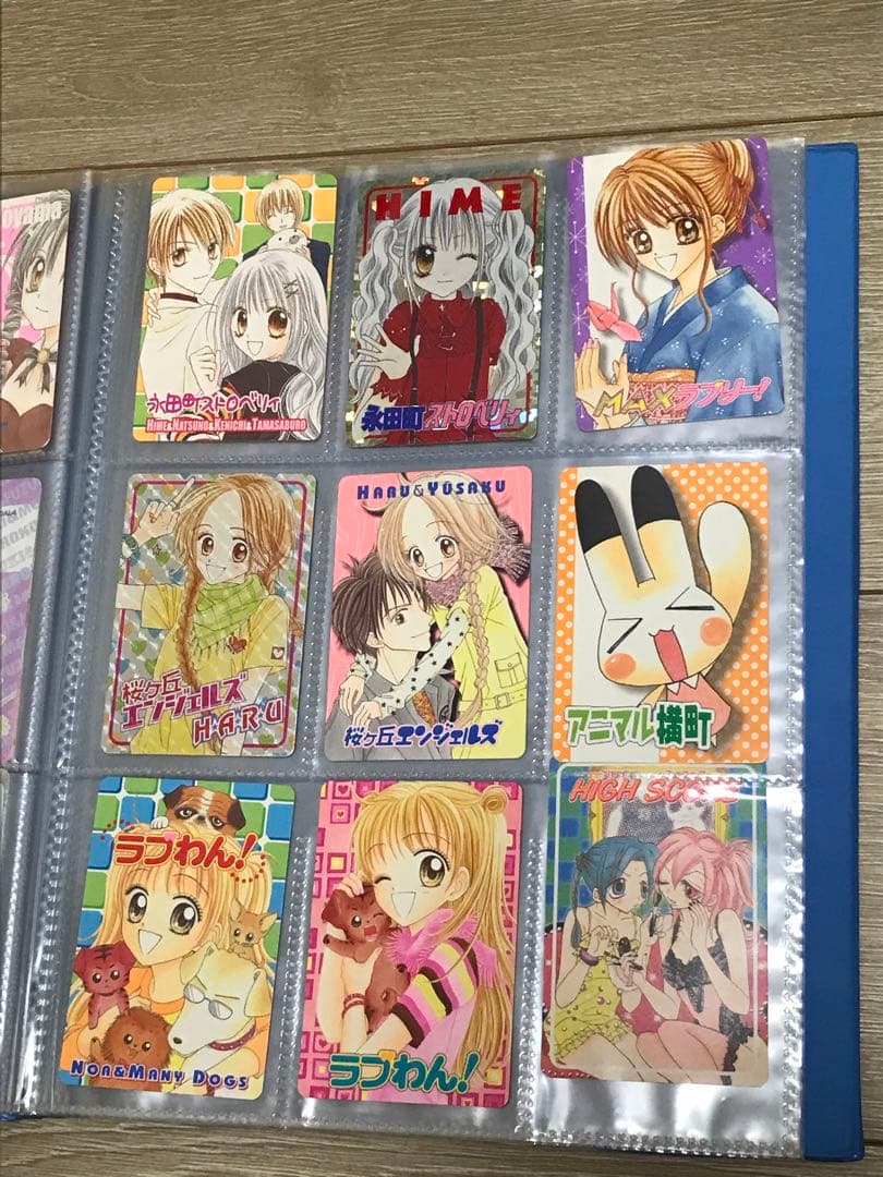 りぼん キャラクターカードコレクション 満月をさがして ファイル 種村有菜